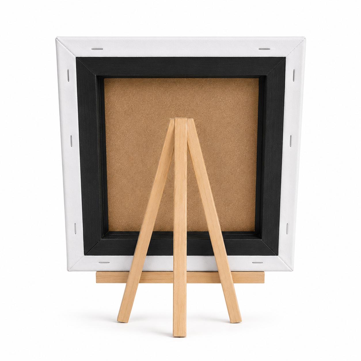 Customised Star Map - Mini Printed Canvas with Easel