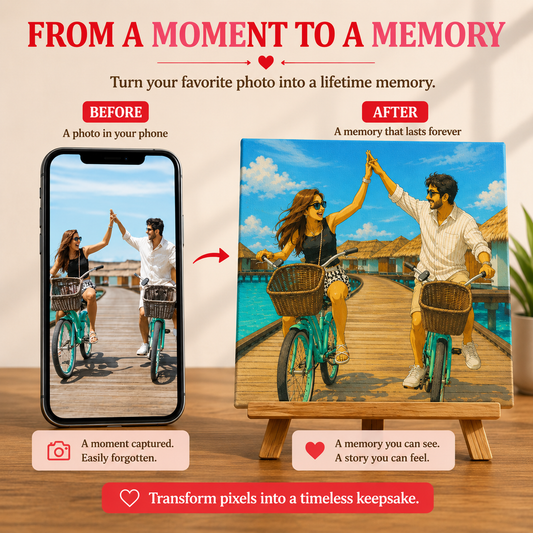 Turn Plain Images into Mini Printed Canvas Art (Print Style: Ghibli Effect)
