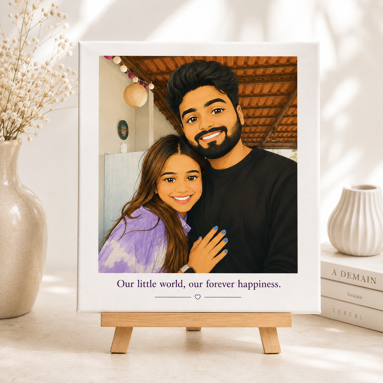 Turn Plain Images into Mini Printed Canvas Art (Print Style: Ghibli Effect)